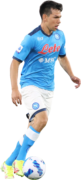 Hirving Lozano football render