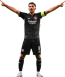 Houssem Aouar football render