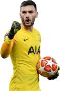 Hugo Lloris football render