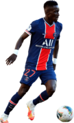 Idrissa Gueye football render