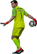 Iker Casillas football render