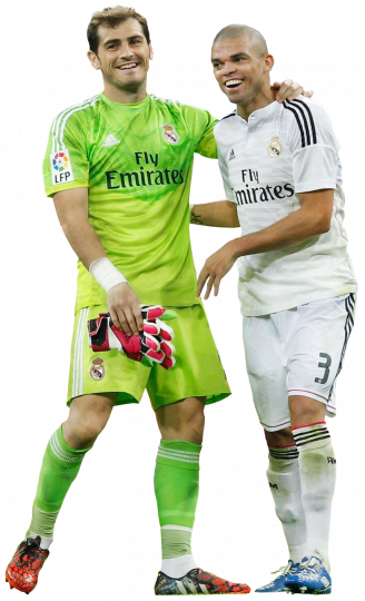 Iker Casillas & Pepe