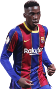 Ilaix Moriba football render