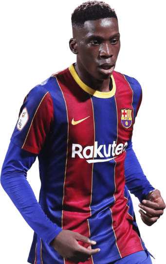 Ilaix Moriba Barcelona football render - FootyRenders