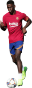 Ilaix Moriba football render