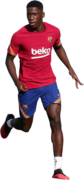 Ilaix Moriba football render