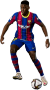 Ilaix Moriba football render