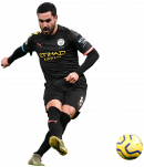 Ilkay Gundogan football render