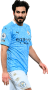 Ilkay Gündogan football render