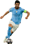 Ilkay Gündogan football render