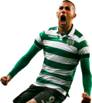 Islam Slimani football render