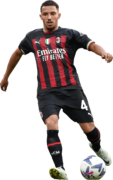 Ismaël Bennacer football render