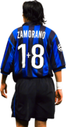 Iván Zamorano football render