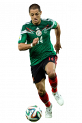 Javier “Chicharito” Hernandez football render