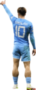 Jack Grealish football render