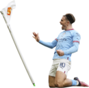 Jack Grealish football render