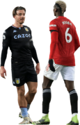 Jack Grealish & Paul Pogba football render