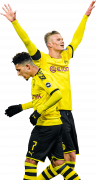 Jadon Sancho & Erling Braut Håland football render