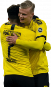 Jadon Sancho & Erling Braut Håland football render