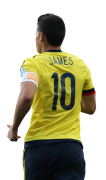 James Rodriguez football render