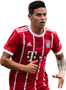 James Rodríguez football render