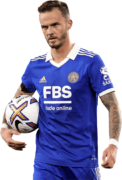 James Maddison football render