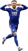 James Maddison football render