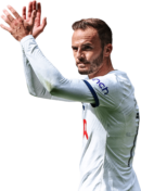 James Maddison football render