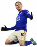 James Maddison football render