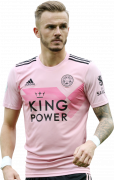 James Maddison football render