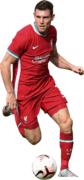 James Milner football render