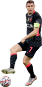 James Milner football render