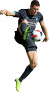 James Milner football render