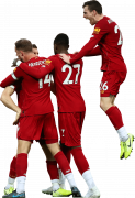 James Milner, Jordan Henderson, Divock Origi & Andrew Robertson football render