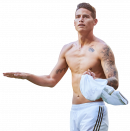 James Rodriguez football render