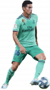 James Rodriguez football render