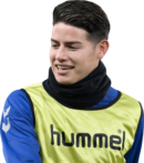 James Rodriguez football render