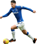 James Rodriguez football render