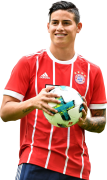 James Rodriguez football render