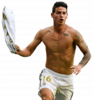 James Rodriguez football render