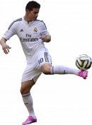 James Rodriguez football render