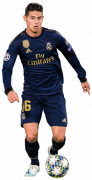 James Rodríguez football render