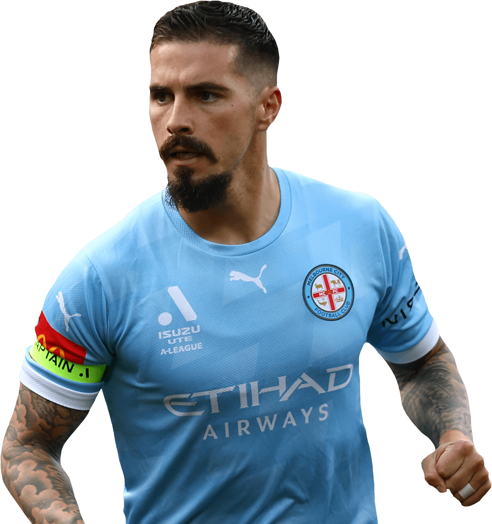 Jamie Maclaren Melbourne City football render - FootyRenders