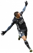 Jamie Vardy football render