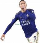 Jamie Vardy football render