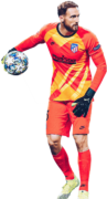 Jan Oblak football render