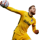 Jan Oblak football render