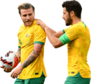 Jason Cummings & Mathew Leckie football render