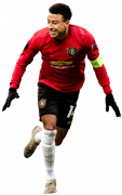 Jesse Lingard football render