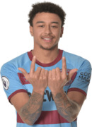 Jesse Lingard football render